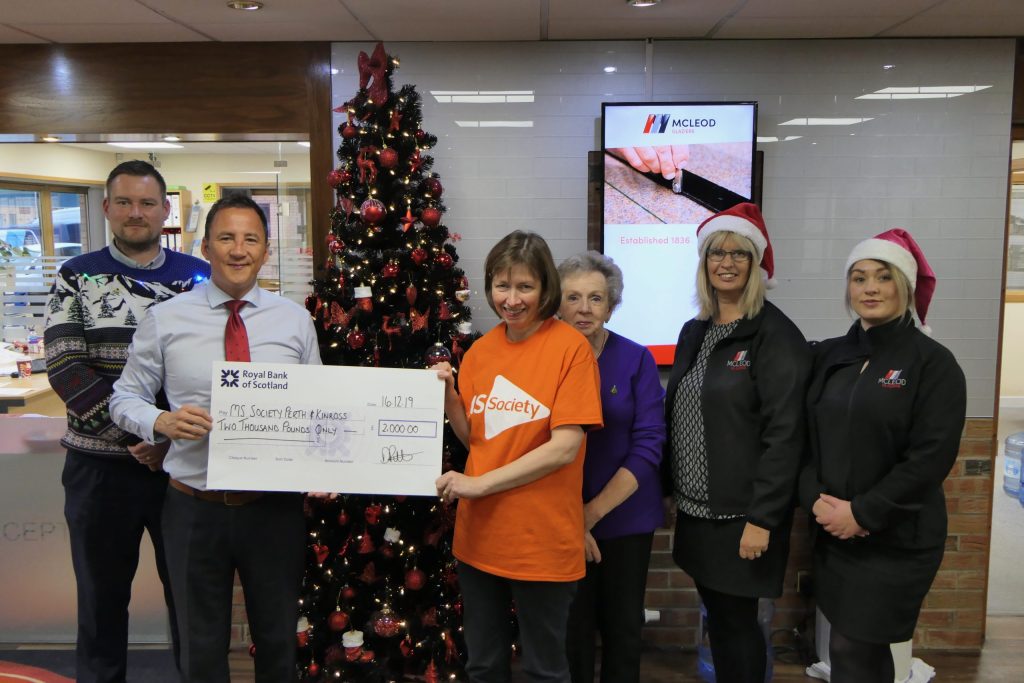 £2,000 raised for MS Society