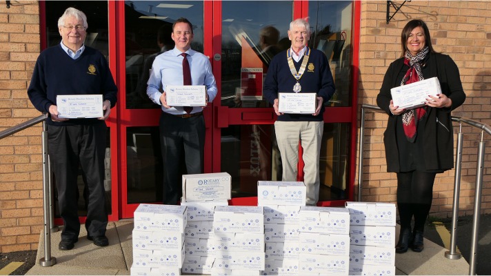 Rotary Shoebox donation